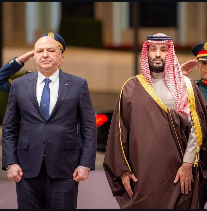 President Joseph Aoun and Mohammed bin Salman Strengthen Ties