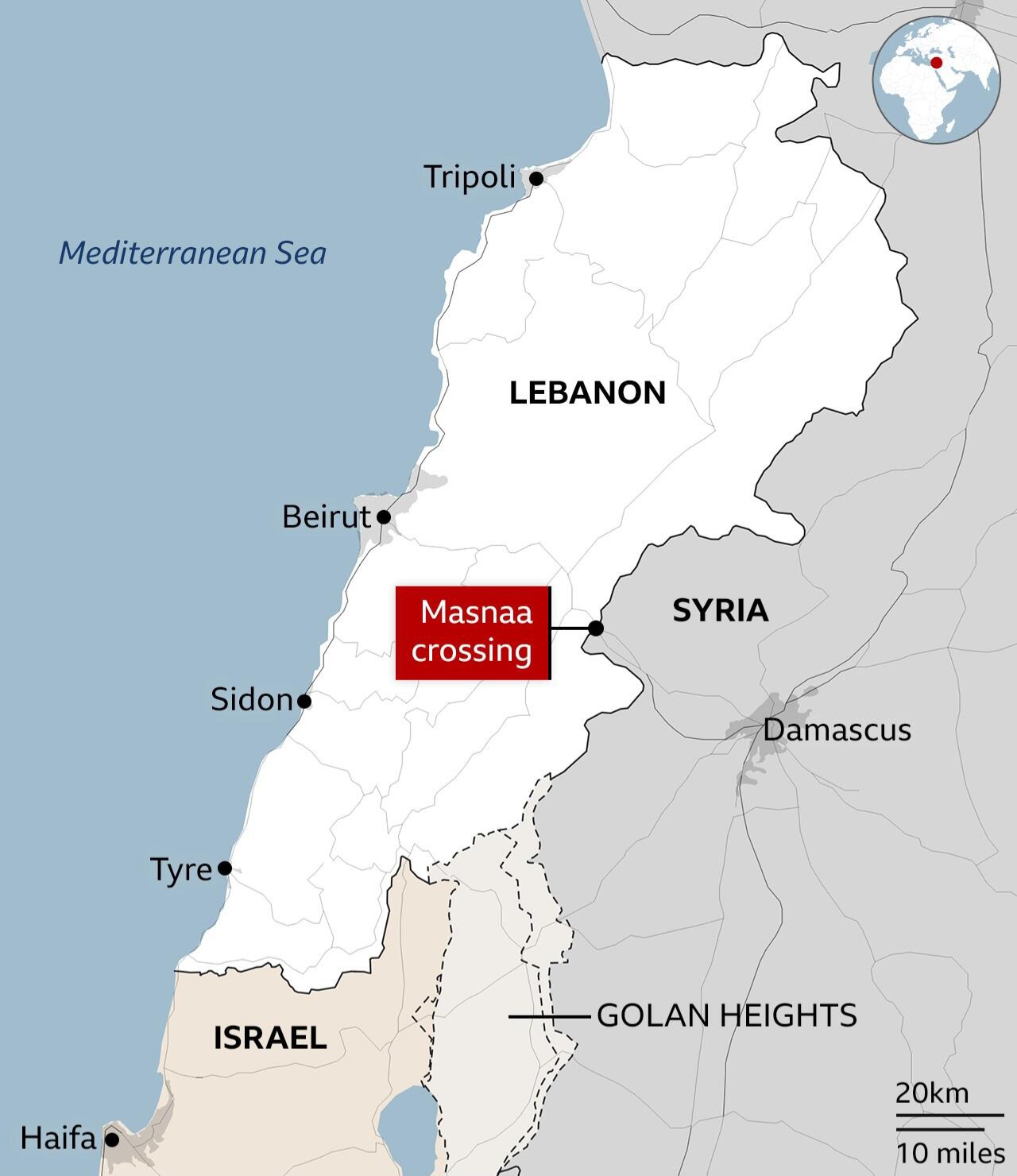 Border Crisis: Lebanon and Syria on edge