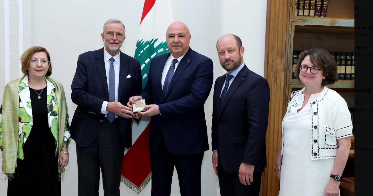 Aoun to French Senate Delegation: Only the State Controls Border Security
