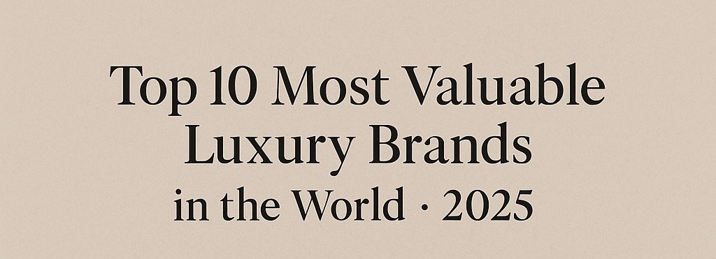 Top 10 luxury Brands In The World 2025