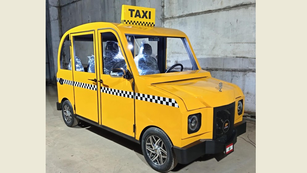 Lebanon Unveils First Locally Made Solar-Powered Smart Electric Taxi