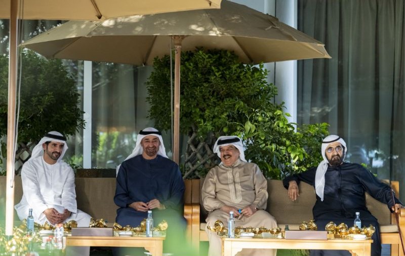UAE President Meets Bahrain’s King in Dubai to Strengthen Bilateral Cooperation